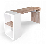 Письменный стол прямоугольный с полочкой под столешницей EcoComb варинант исполнения - 1 | Loft Concept в Липецке