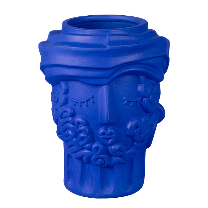 Ваза Seletti Man Blue Синий Ваза Seletti Man Blue Синий в Липецке | Loft Concept