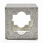 Приставной столик с перламутром Bone Inlay Side Table Floral Design варинант исполнения - 2 | Loft Concept в Липецке