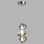 Подвесной светильник с 3-мя рифлеными стеклянными шарами Marcelh Light варинант исполнения - 8 | Loft Concept в Липецке