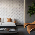 Гипсовая 3D панель с принтографией PM-18 варинант исполнения - 1 | Loft Concept в Липецке