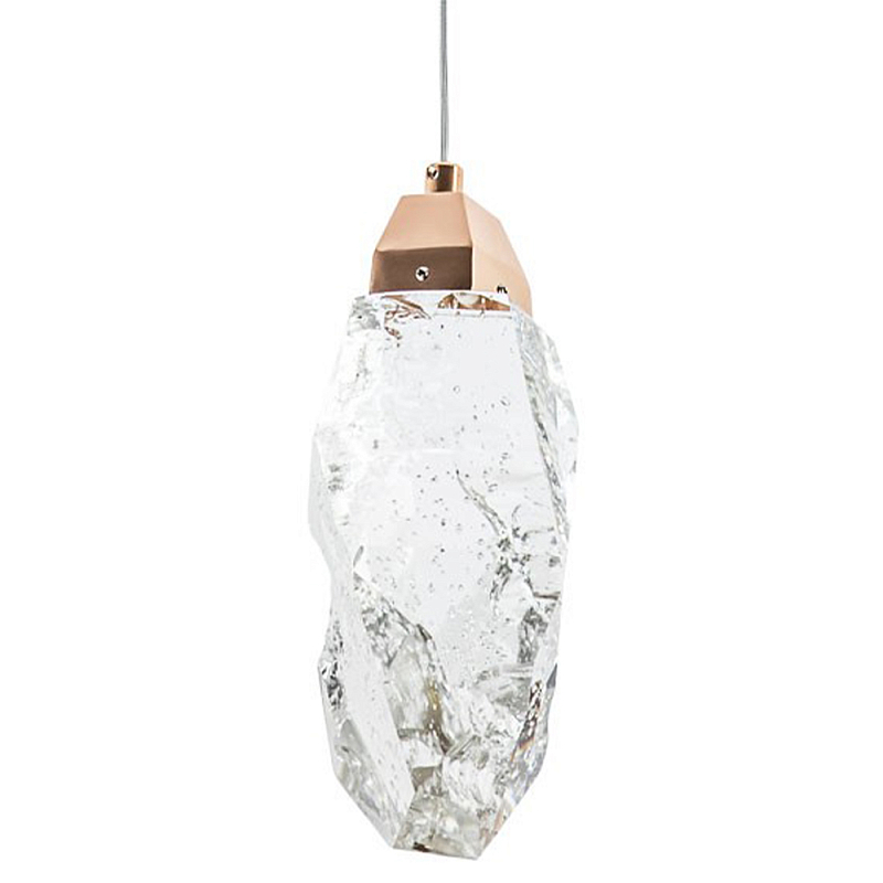 Подвесной светильник Soar Hanging Lamp Gold Transparent Прозрачный Прозрачный Золотой Подвесной светильник Soar Hanging Lamp Gold Transparent Прозрачный Прозрачный Золотой в Липецке | Loft Concept