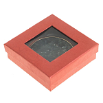 Зеркало карманное двухстороннее круглое из натурального камня Серафинит в подарочной упаковке Gold Stone Mirrors варинант исполнения - 4 | Loft Concept в Липецке