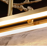 Люстра прямоугольная из фактурного стекла Chandelier Beam варинант исполнения - 9 | Loft Concept в Липецке