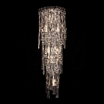 Бра с каскадом из прозрачного хрусталя и корпусом из металла цвета хром Constant Sparks варинант исполнения - 7 | Loft Concept в Липецке