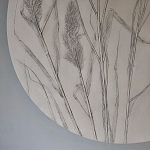 Ботаническое панно Тростник 1 варинант исполнения - 2 | Loft Concept в Липецке