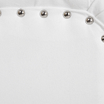 Кушетка белая с мягкой обивкой из велюра Michael Couch варинант исполнения - 7 | Loft Concept в Липецке