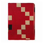 Плед хлопковый по мотивам башкирских орнаментов Ural and Siberian Patterns варинант исполнения - 5 | Loft Concept в Липецке