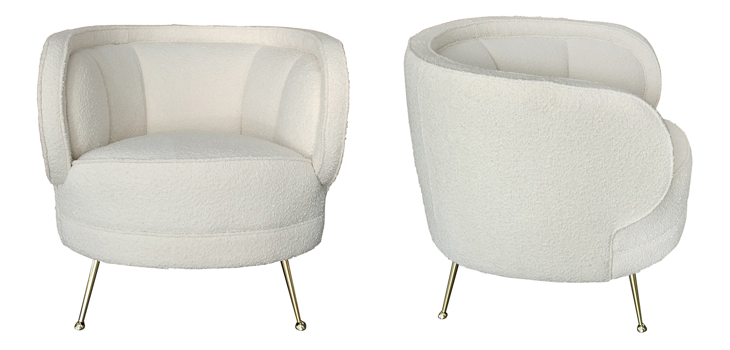 Кресло Boucle Teana Armchair Кресло Boucle Teana Armchair - Loft-Concept в Липецке