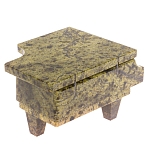 Шкатулка в виде рояля из натурального камня змеевик Stone Casket варинант исполнения - 3 | Loft Concept в Липецке