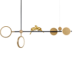 Линейная люстра на штанге Grace варинант исполнения - 1 | Loft Concept в Липецке