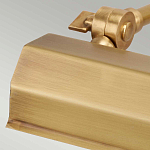 Светильник для картин с призматическим плафоном и двойными регулируемыми шарнирами Elstead Lighting варинант исполнения - 47 | Loft Concept в Липецке