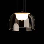 Подвесной светильник с куполообразным прозрачным стеклянным плафоном Grada Light варинант исполнения - 4 | Loft Concept в Липецке