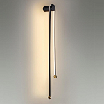 Бра черного цвета с изогнутым плафоном Luke Lampco Tracer Lamp варинант исполнения - 3 | Loft Concept в Липецке