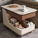 Журнальный столик передвижной с подъемной столешницей Table Trolley варинант исполнения - 1 | Loft Concept в Липецке