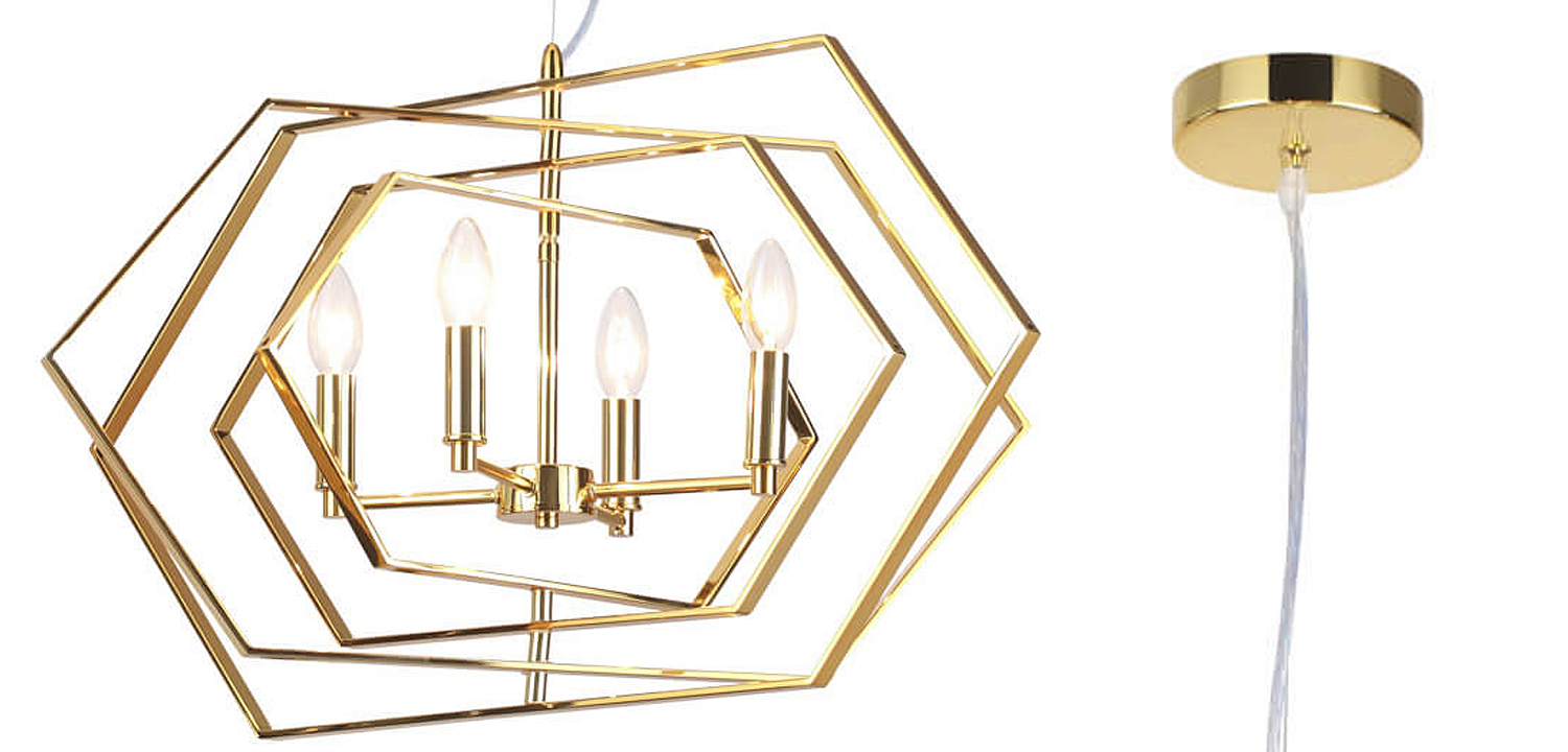 Люстра Damaris Chandelier gold Люстра Damaris Chandelier gold - Loft-Concept в Липецке