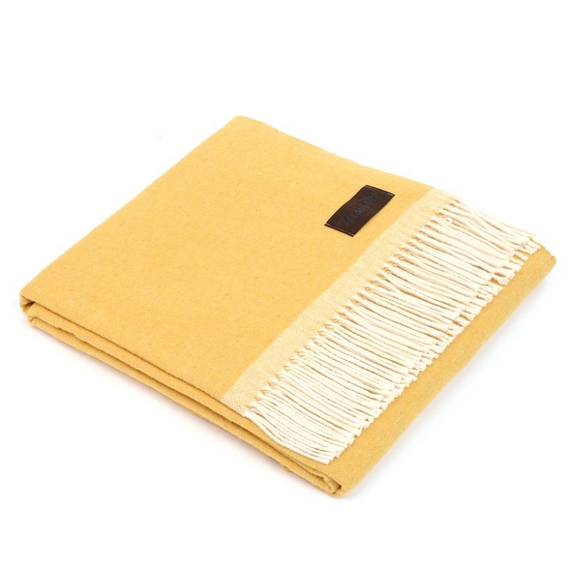 Плед SARA 7000 Marzotto Желтый в Липецке | Loft Concept 