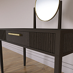 Туалетный Стол с зеркалом Primo Темный орех варинант исполнения - 5 | Loft Concept в Липецке