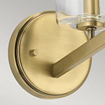 Бра с прозрачным плафоном в форме цилиндра Kichler варинант исполнения - 2 | Loft Concept в Липецке