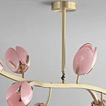 Дизайнерский Светильник Lilly Pink Tulip Lamp розовый плафон  варинант исполнения - 8 | Loft Concept в Липецке