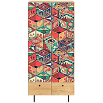 Шкаф с принтом Dominoes варинант исполнения - 2 | Loft Concept в Липецке