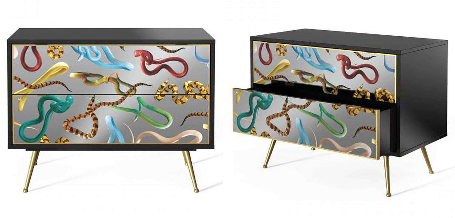 Комод Seletti Chest of Two Drawers Snakes Комод Seletti Chest of Two Drawers Snakes - Loft-Concept в Липецке