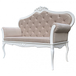 Диван в стиле прованс Montmartre Provence Sofa Beige White варинант исполнения - 3 | Loft Concept в Липецке
