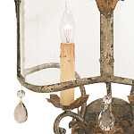 Бра настенное с цветочным мотивом Aged Luxury варинант исполнения - 1 | Loft Concept в Липецке