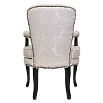Кресло c растительным орнаментом Aubrey Classical Armchair beige jacquard варинант исполнения - 2 | Loft Concept в Липецке