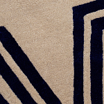 Дизайнерский ковер в виде звезды Poltronova Tappeto Stellina  Navy Blue Grey Rug варинант исполнения - 4 | Loft Concept в Липецке