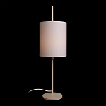 Настольная лампа с тканевым абажуром формы цилиндр Pure Cylinder варинант исполнения - 5 | Loft Concept в Липецке