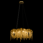 Люстра круглая подвесная с металлическими дугами и длинными цепочками 80 см Atlantis Chain варинант исполнения - 11 | Loft Concept в Липецке