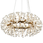 Круглая подвесная люстра Crystal Dandelions Chandelier варинант исполнения - 1 | Loft Concept в Липецке