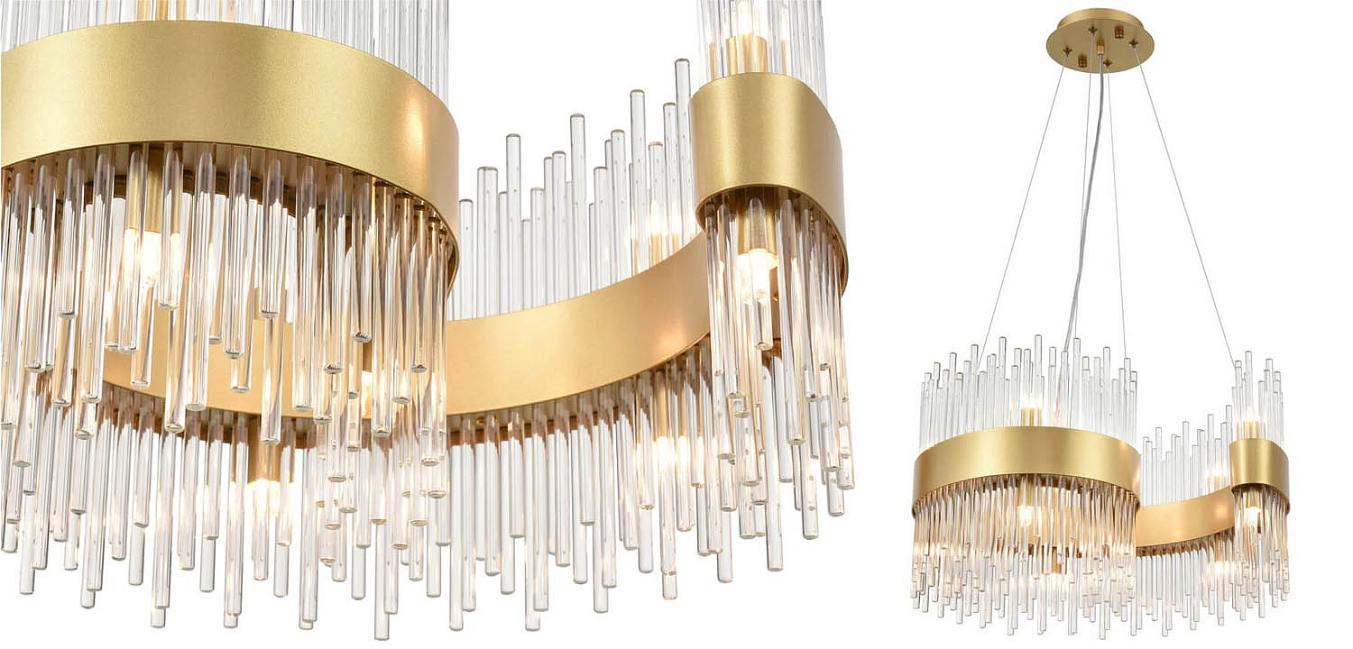 Люстра Nembus Chandelier 50 gold Люстра Nembus Chandelier 50 gold - Loft-Concept в Липецке
