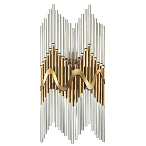 Бра Bronze Pipes стеклянное