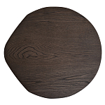 Столик журнальный приставной темный шпон Form Graphics варинант исполнения - 2 | Loft Concept в Липецке