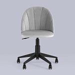 Мягкое компьютерное кресло Venus Grey варинант исполнения - 3 | Loft Concept в Липецке