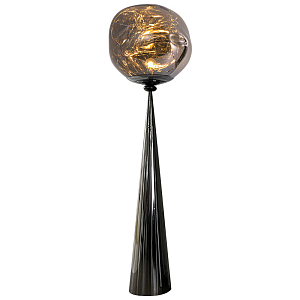 Торшер Kaine Glass Metal Floor Lamp