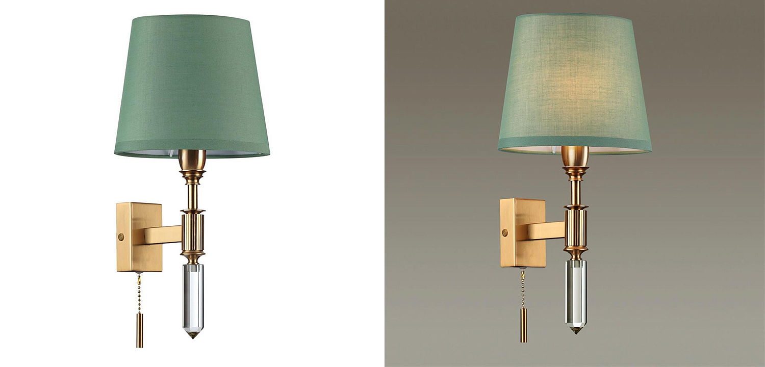 Бра Ramona Green Wall Lamp Бра Ramona Green Wall Lamp - Loft-Concept в Липецке
