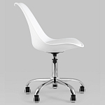 Офисный стул на металлическом основании EGGERY White варинант исполнения - 3 | Loft Concept в Липецке