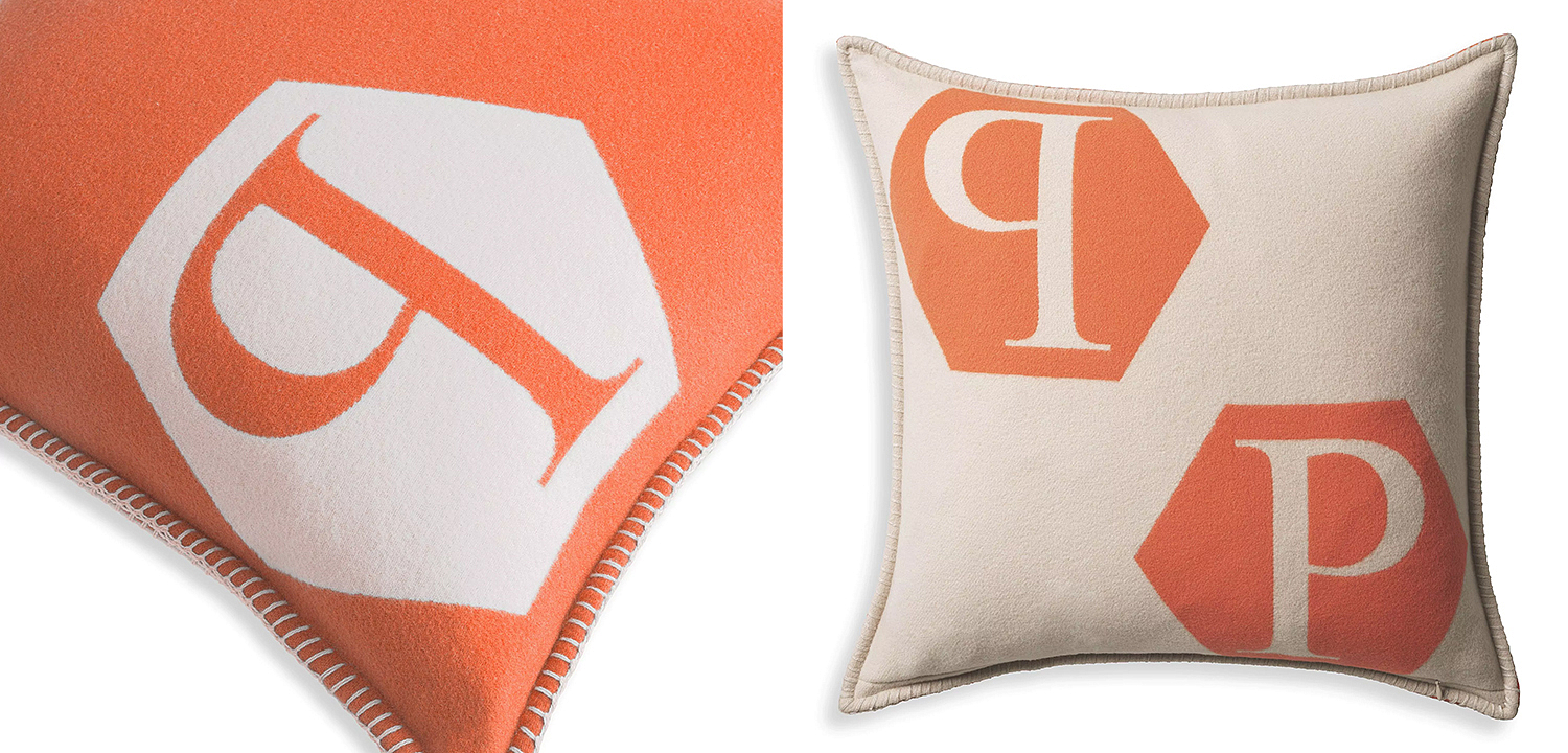 Подушка Philipp Plein Cushion Cashmere PP Logo 65 x 65 Orange Подушка Philipp Plein Cushion Cashmere PP Logo 65 x 65 Orange - Loft-Concept в Липецке