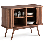 Низкий буфет с 2-мя раздвижными дверцами Toinette Light Cupboard варинант исполнения - 5 | Loft Concept в Липецке