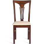 Стул деревянный с узором ручной работы Espresso варинант исполнения - 7 | Loft Concept в Липецке