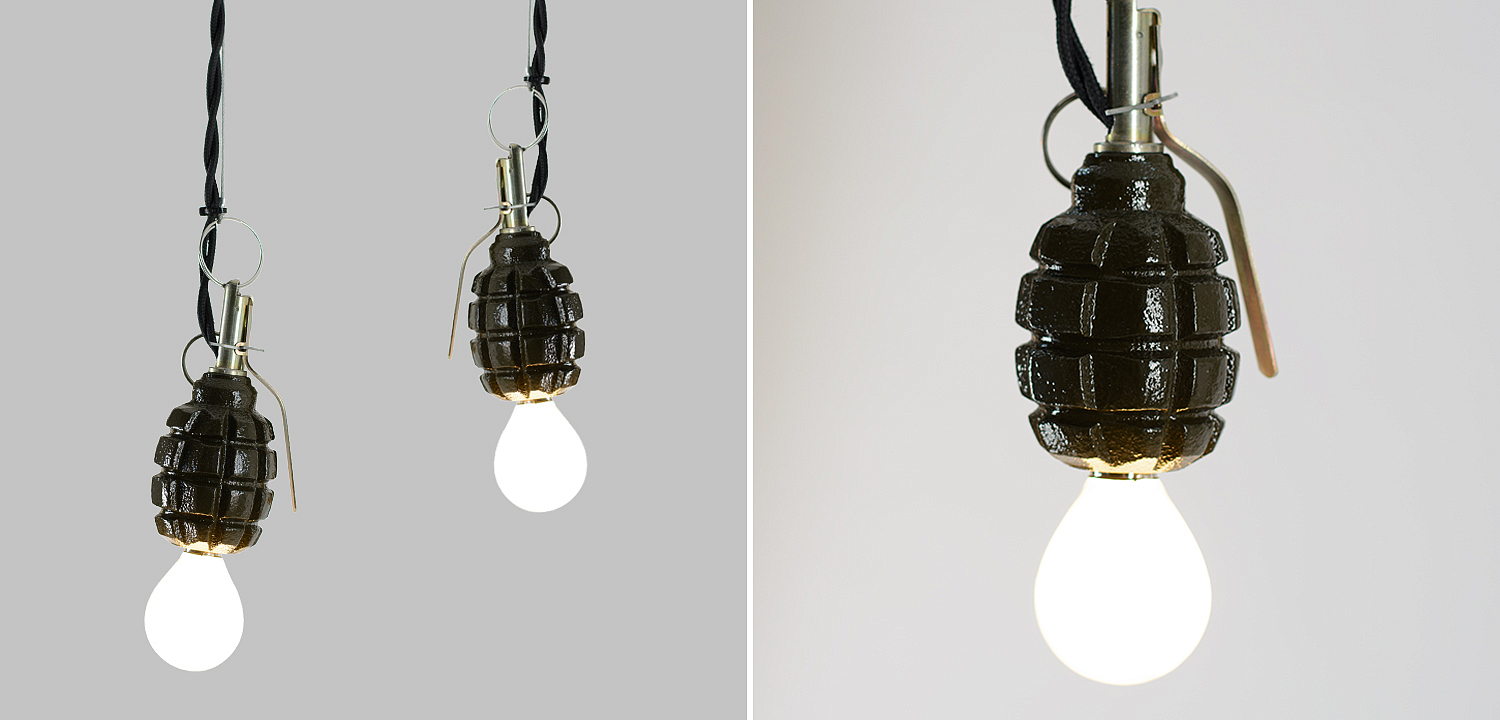 Подвесной светильник Grenade Lamp Подвесной светильник Grenade Lamp - Loft-Concept в Липецке