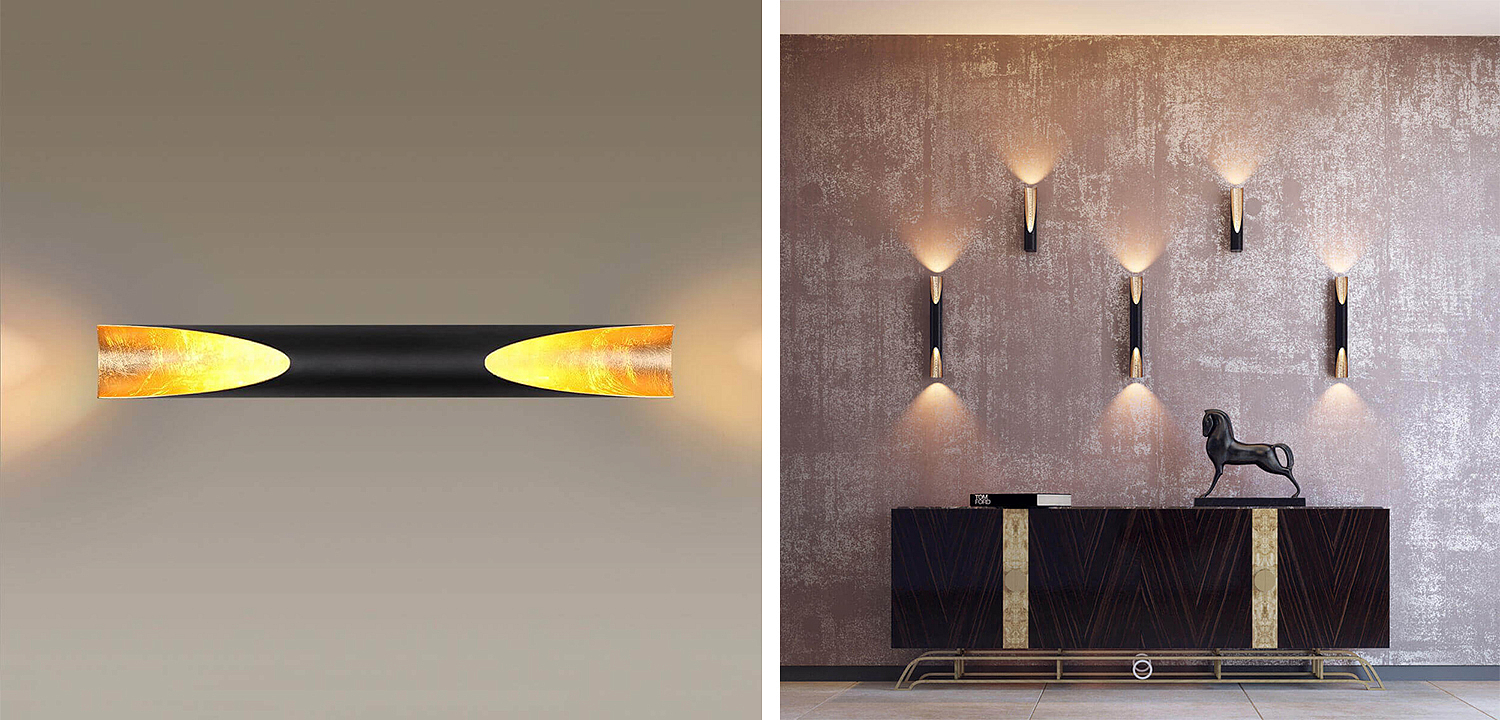 Бра Kenver Delightfull Black 48 Бра Kenver Delightfull Black 48 - Loft-Concept в Липецке