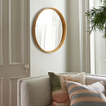 Зеркало круглое в раме из ротанга Wickerwork варинант исполнения - 6 | Loft Concept в Липецке