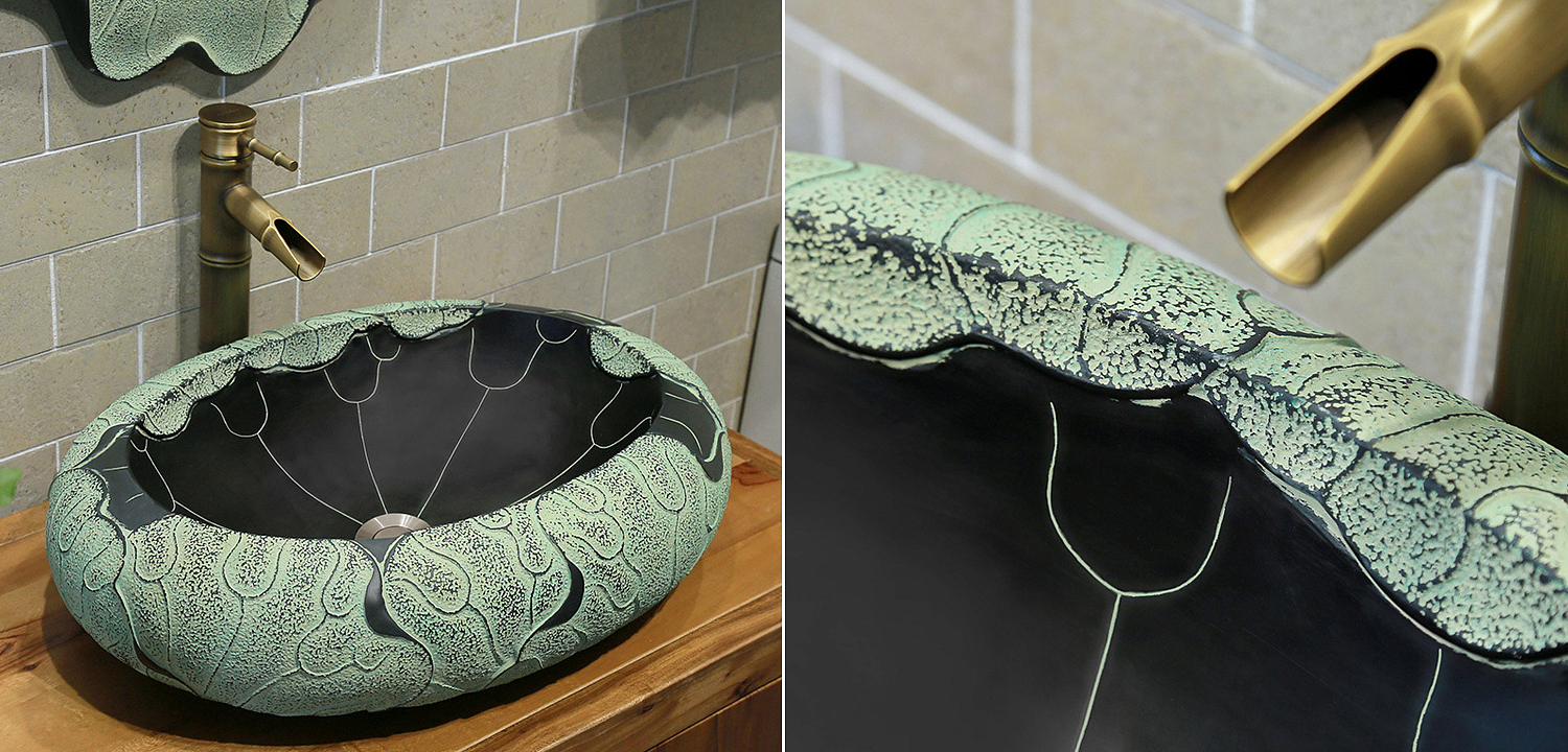 Раковина Lotus Leaf Oval Раковина Lotus Leaf Oval - Loft-Concept в Липецке