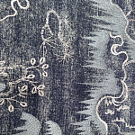 Мебельная ткань Вышивка серый цвет 130 см T2-39 варинант исполнения - 2 | Loft Concept в Липецке