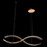 Люстра волнистой формы с фактурным хрустальным плафоном Light Delight варинант исполнения - 4 | Loft Concept в Липецке