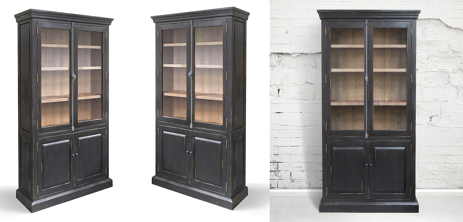 Шкаф Lazzaro Provence HARMONIE Antique Black Шкаф Lazzaro Provence HARMONIE Antique Black - Loft-Concept в Липецке